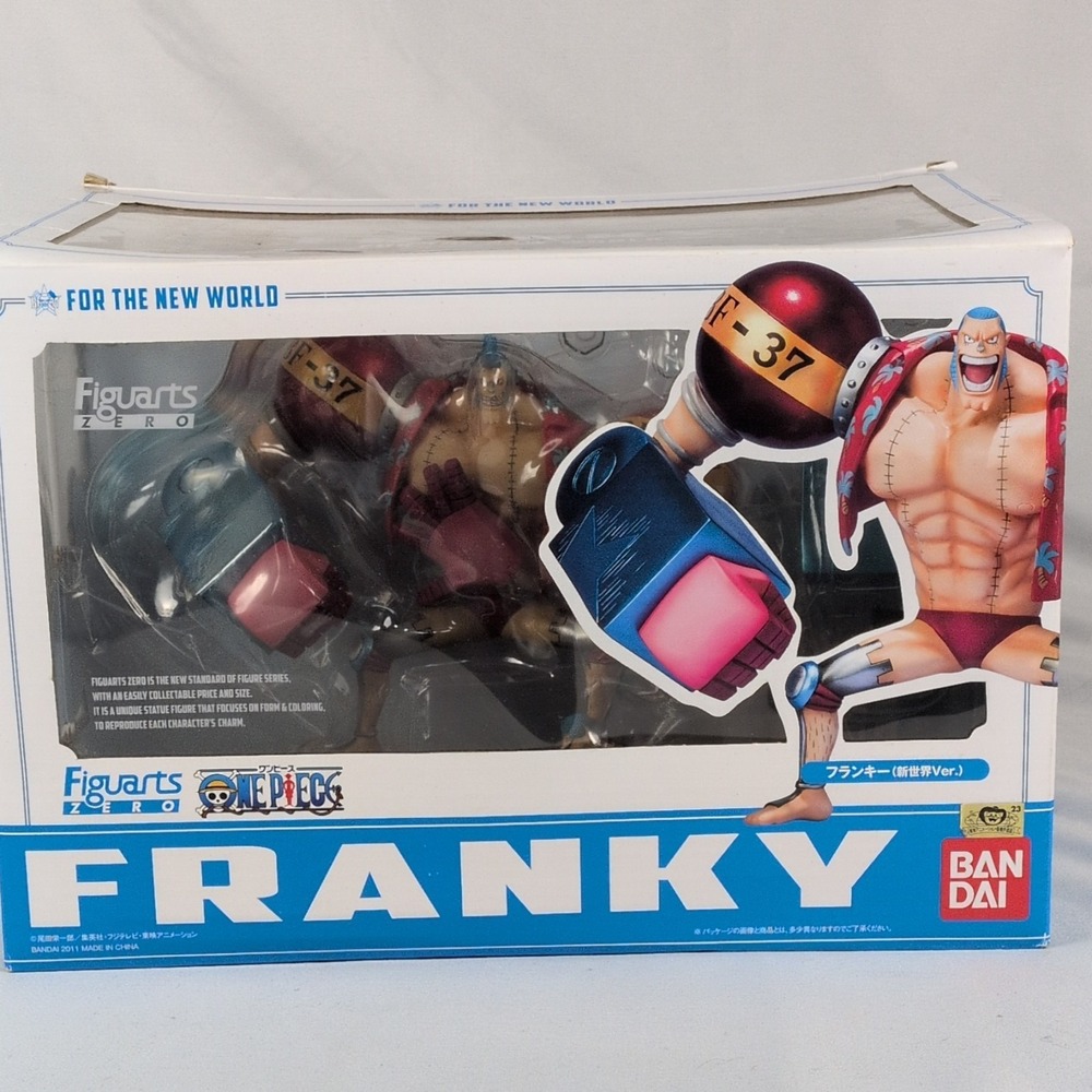 Figuarts Zero Franky Action Figure New World Version One Piece Bandai Japan
